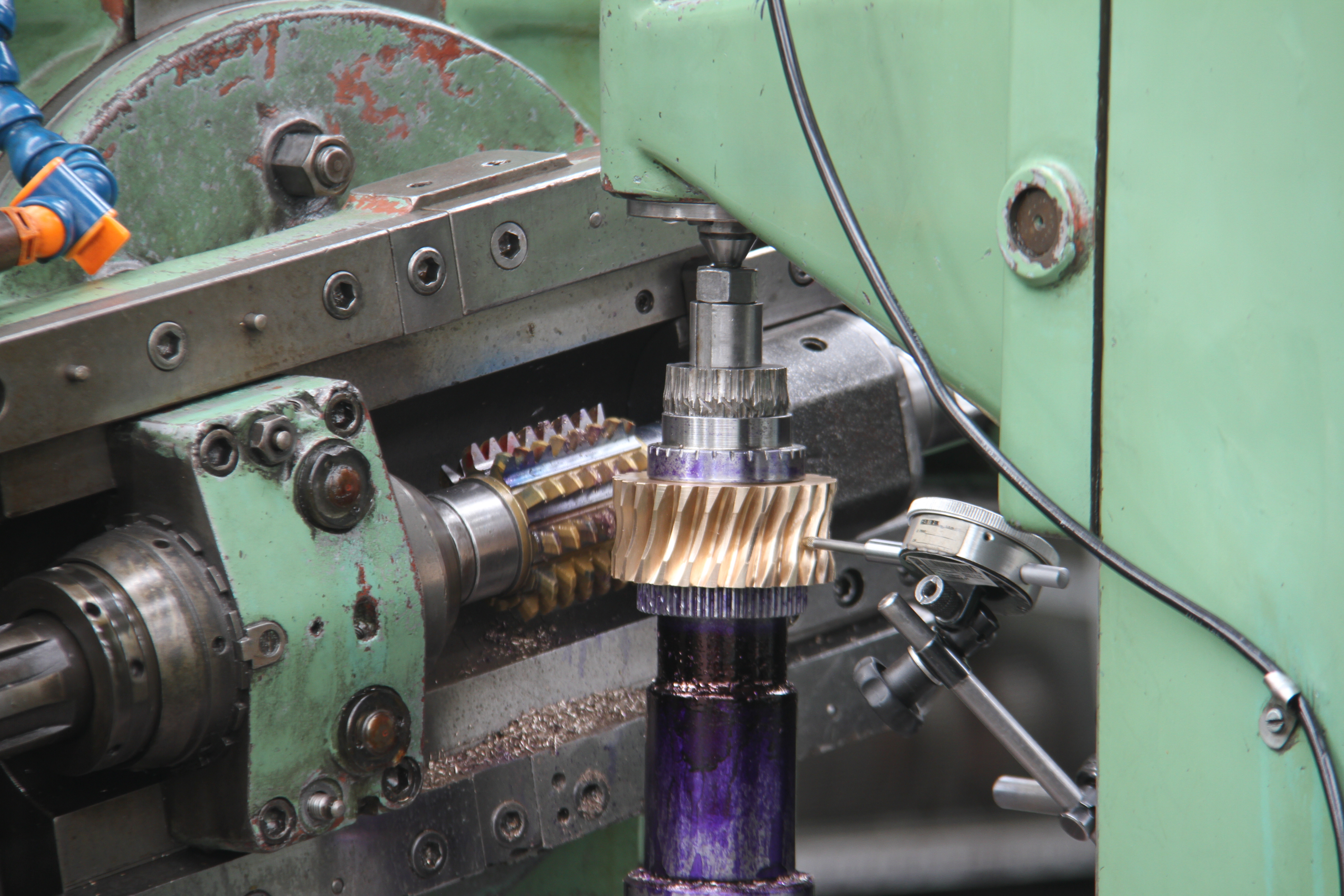 Engranaje rectificado tipo X