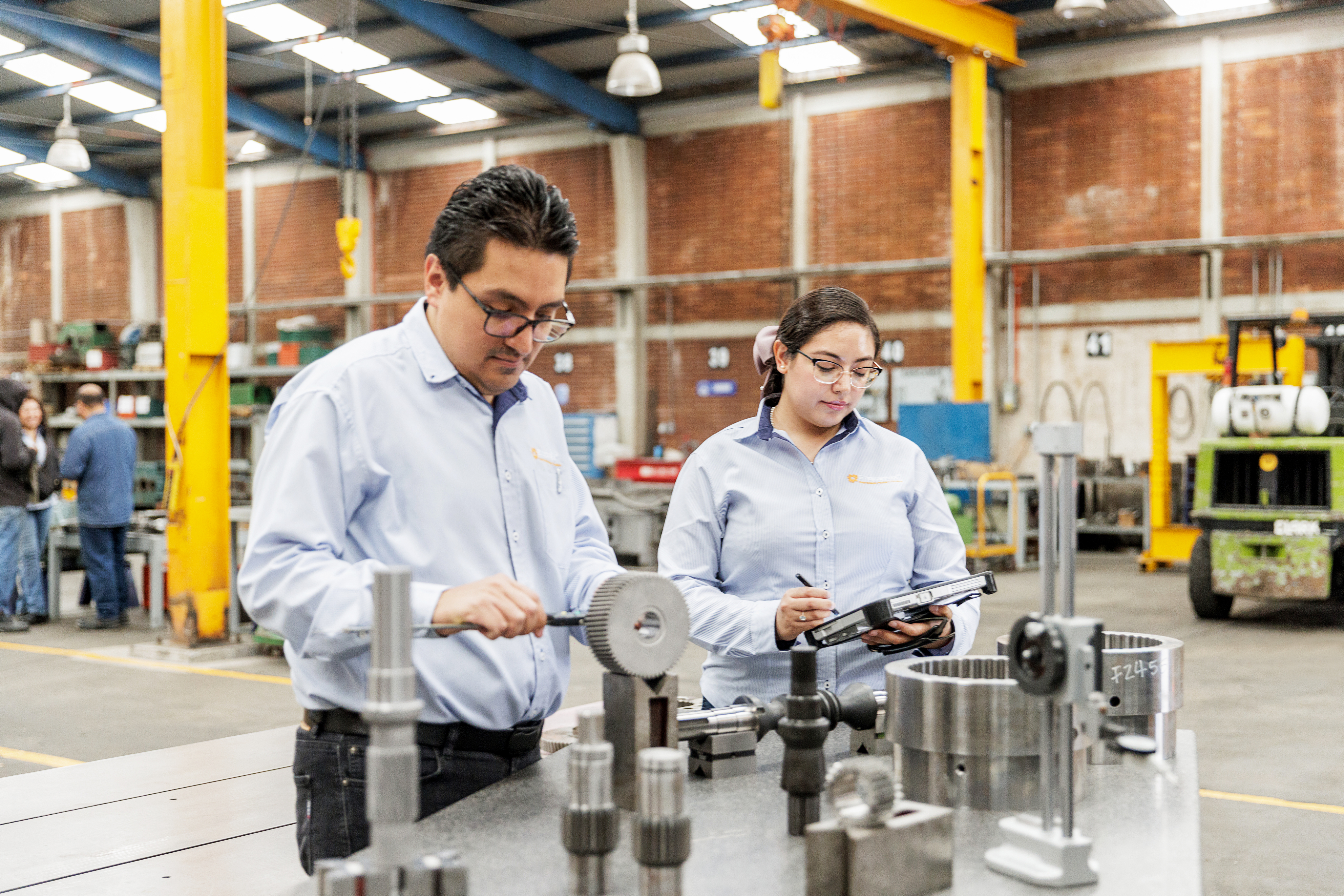 Medicion de engranes con equipo de alta precision